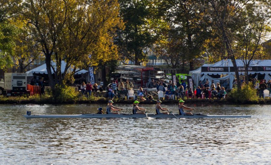 CRLS Crew participated at the Head of the Charles; the Unicef Club fundraised at the event.