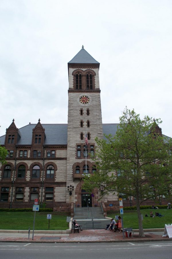 Cambridge City Hall is located in Central Square.