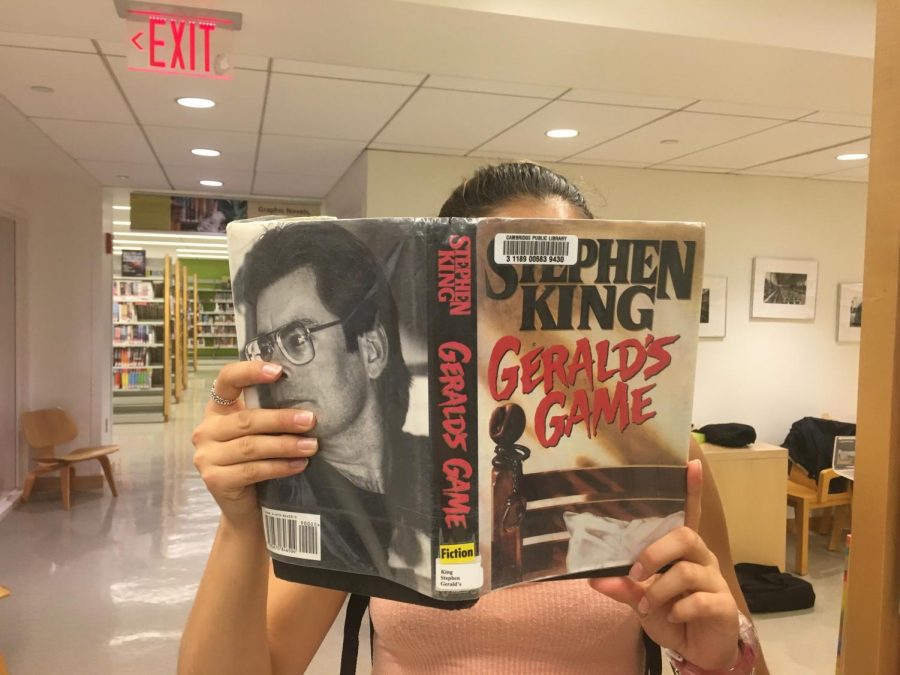 The movie Geralds Game is based on the book by Stephen King.