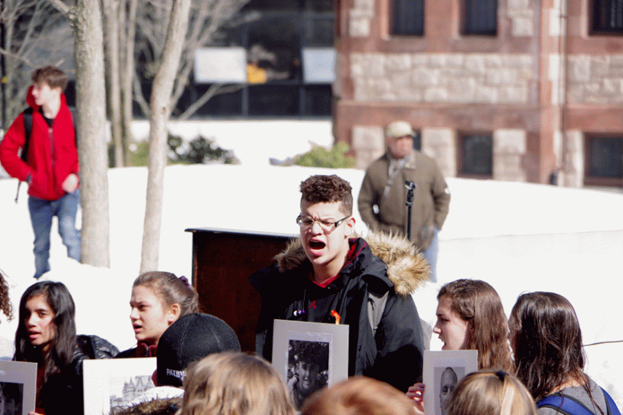 On March 15th, 2018, CRLS students walked out of classrooms to address gun violence.