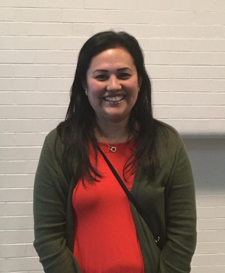 Ms. Gonzalez is a new English teacher at CRLS this year.