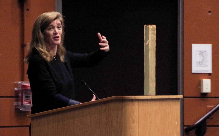 Samantha Power Speaks to CRLS Students May 1st