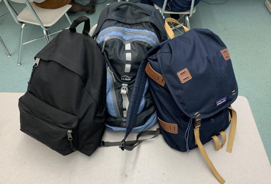 The average CRLS backpack weight is 16 pounds, according to a survey of 45 students.