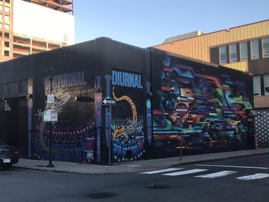 Nine new murals have been added to Central Square as a part of Mike Monestimes project.