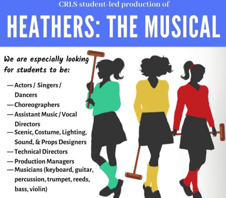 Heathers+is+a+student-run+musical+debuting+on+May+31st.