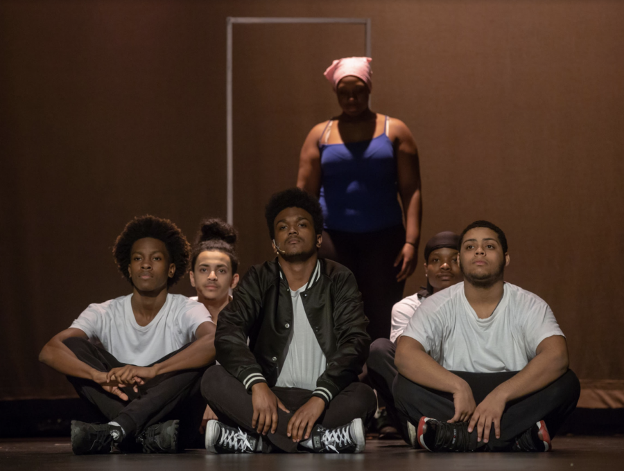Pictured: CRLS students performing Dont Cry, Black Boy in This, I Know for Sure.