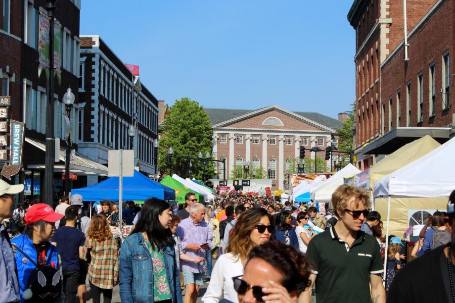 The 2019 MayFair was on May 19th in Harvard Square. 