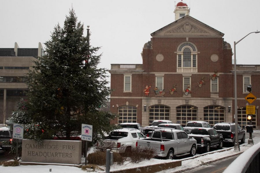 Pictured: The Cambridge Fire Department Headquarters. 