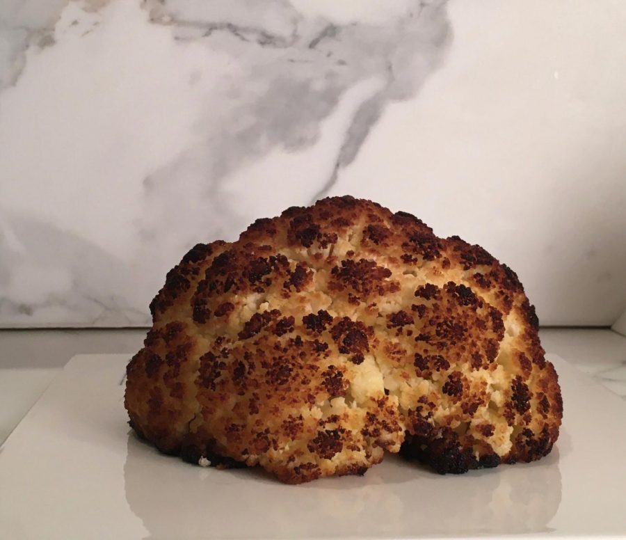 Whole Roasted Cauliflower: A Perfect Quarantine Meal