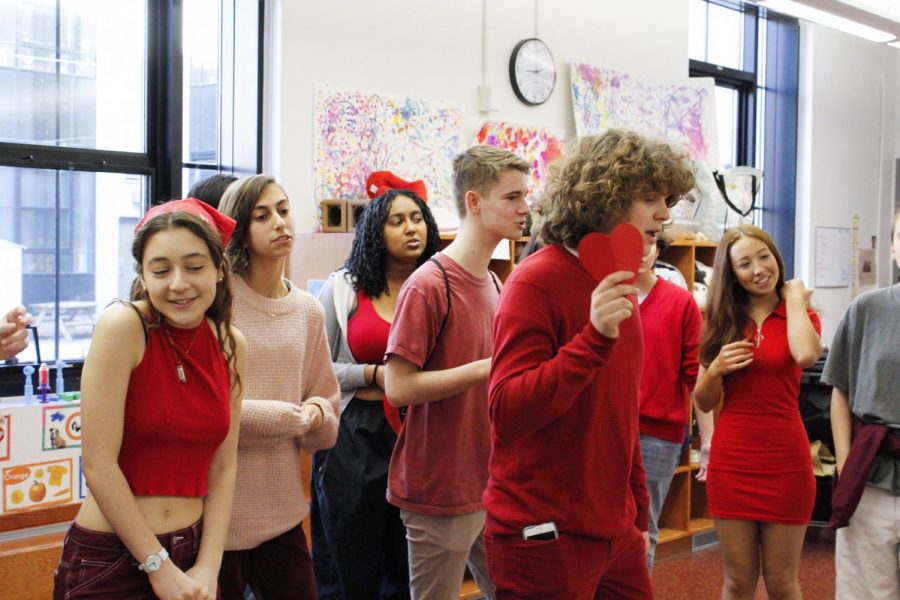 CRLS’s many a cappella groups gathered the day before break to serenade classmates in annual tradition.
