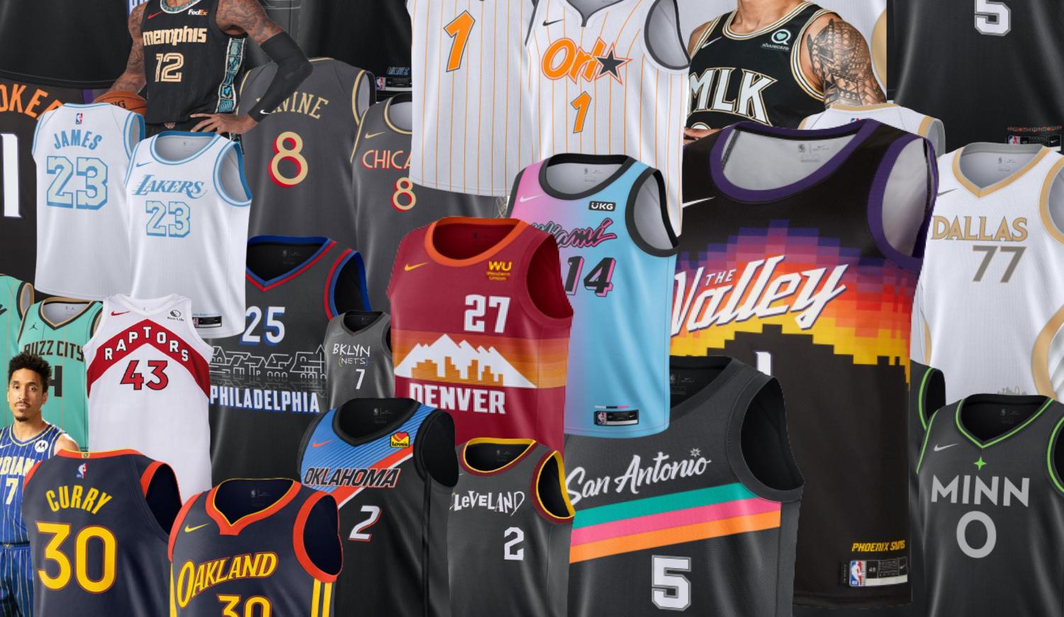 Keep track of every new uniform for the 2020-21 NBA season