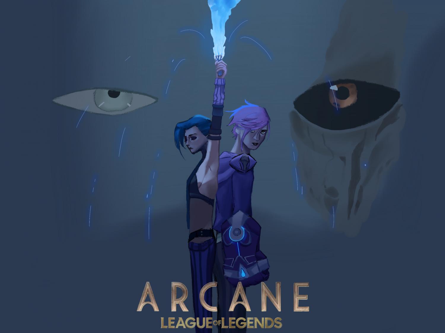 Arcane Characters In Game vs Animation