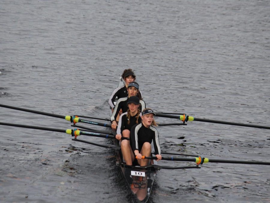 The girls 1V places thirteenth at the 2022 Head of the Charles.