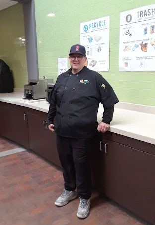 Ian Lavalee is the kitchen manager at CRLS.