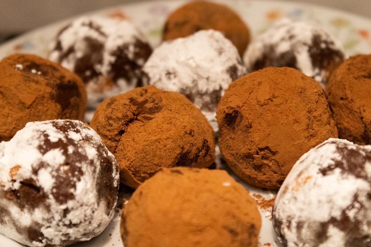 These chocolate truffles are a creamy cocoa concoction that never fails to delight.