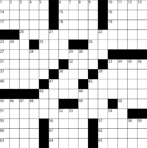 January 2024 Crossword