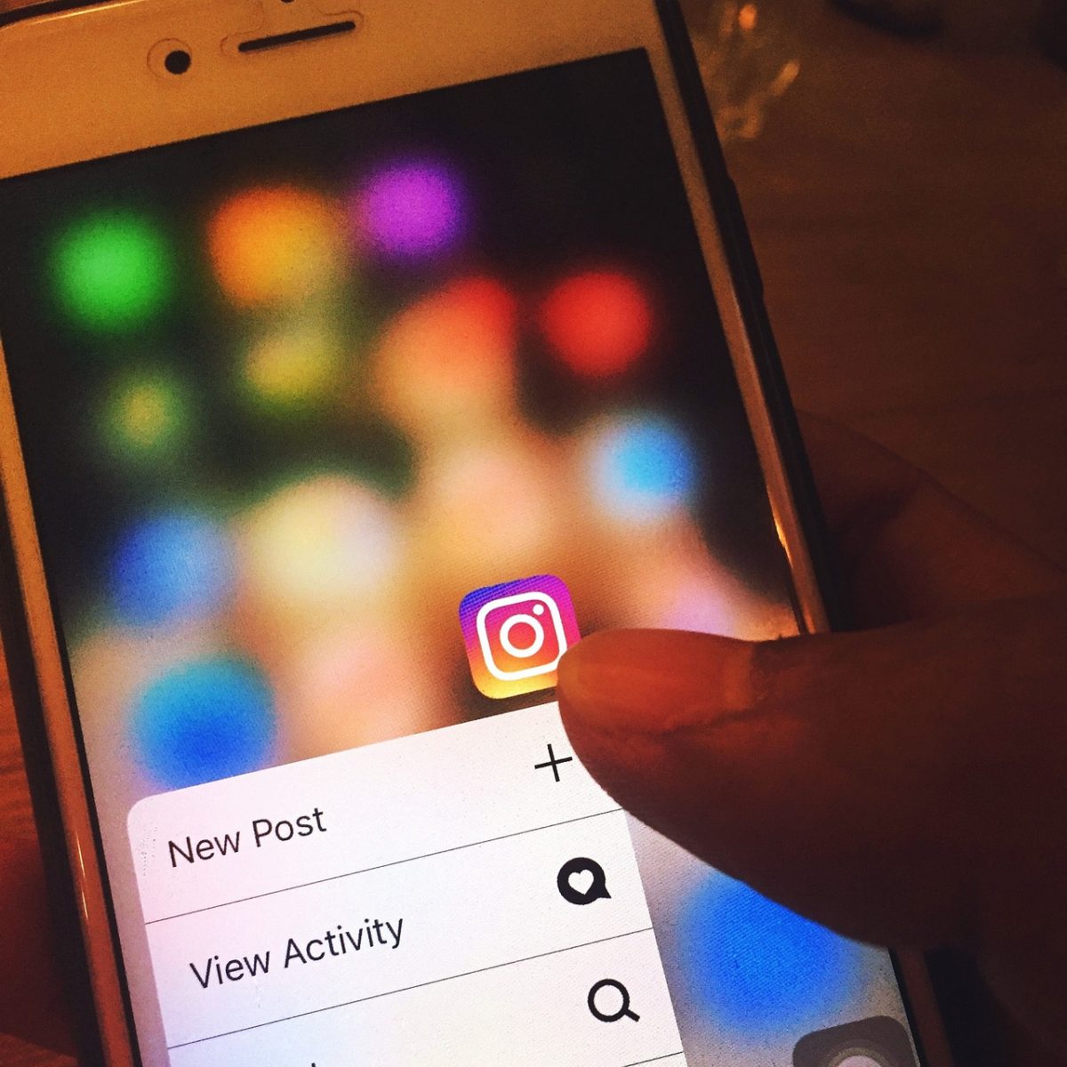 Students often use Instagram to campaign and connect with their voters.