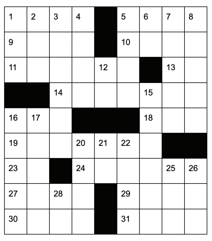 September Crossword