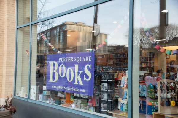 Porter Square Books has relocated to the Porter Square Mall.