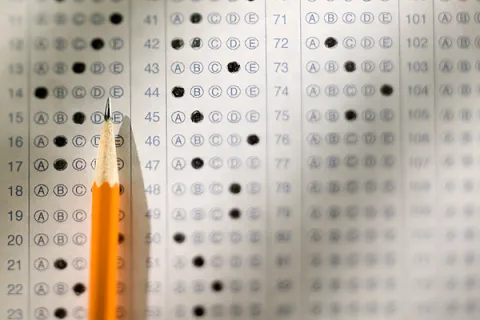 Since 1998, all Massachusetts students have had to pass the MCAS to earn a high school diploma.