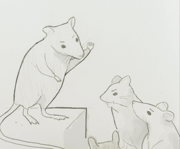 Thumping noises can be heard here: some say that it’s the rats preparing for revolution.
