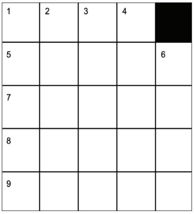 April Crossword