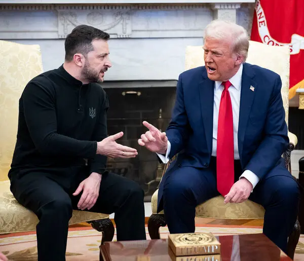 Trump and Zelenskyy were televised live at the Oval Office.