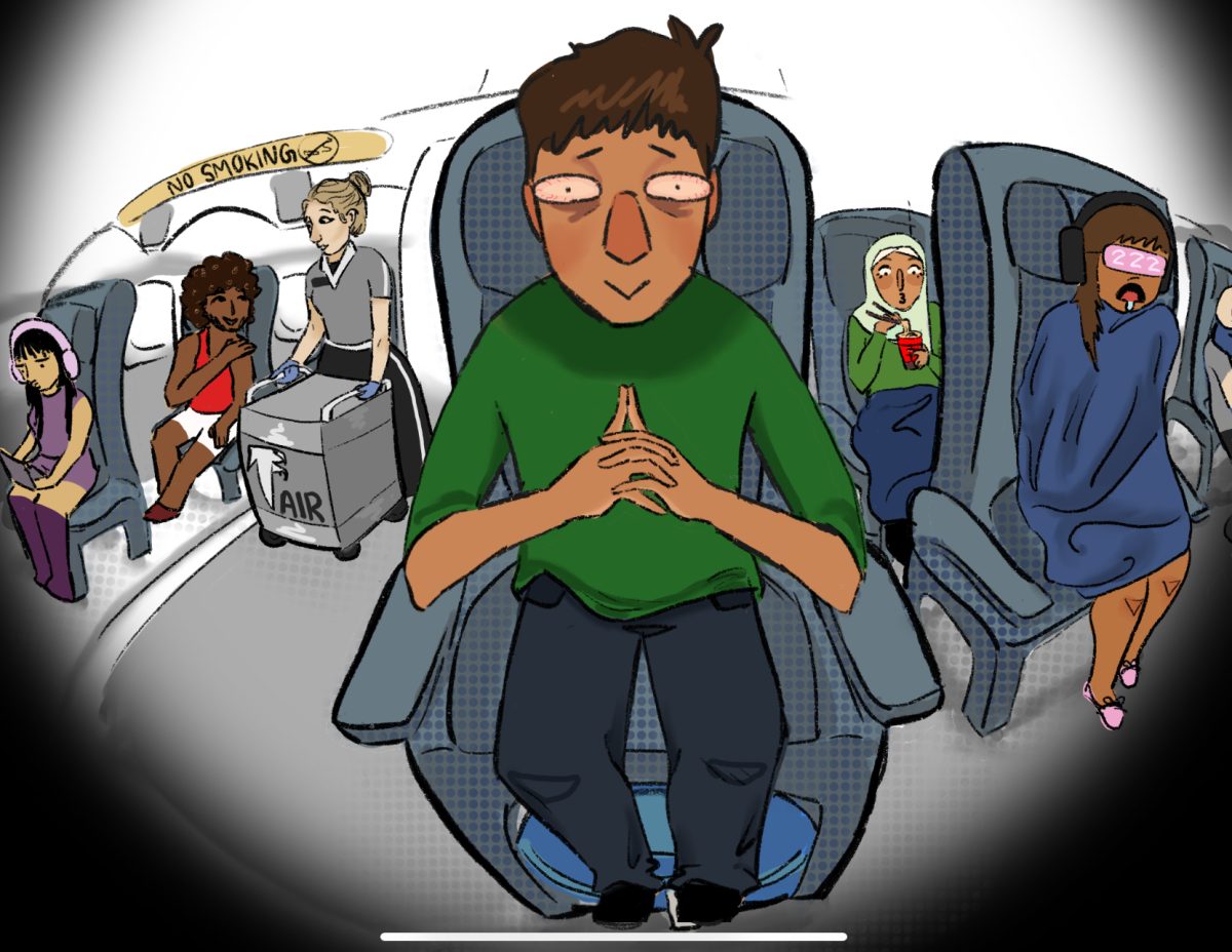 Can I Survive a Six-Hour, 2700 Mile Flight Doing Nothing?