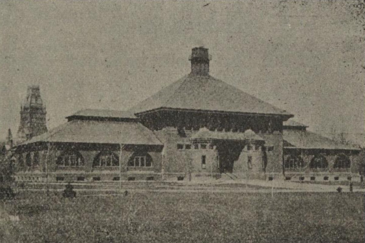 A photograph of C.M.T.S. featured on the front page of C.M.T.S. Register editions in the 1890s.